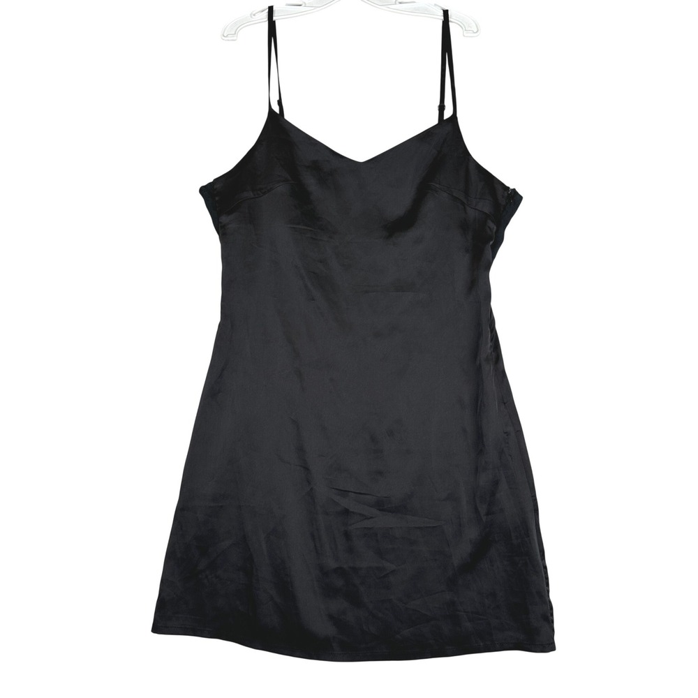 Dolce & Gabbana Slip Dress Black Spaghetti Strap Italy Women's Size 36